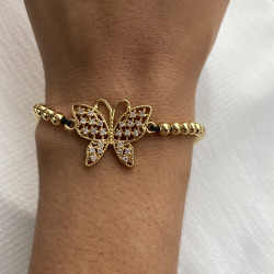 Pulsera balin mariposa