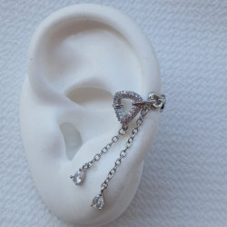 Earcuff doble cadena