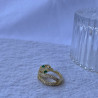 Anillo serpiente microcircon